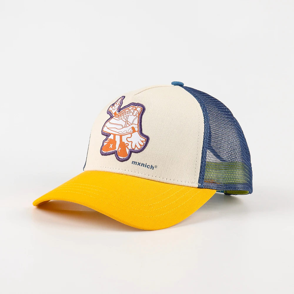 Customize Mesh Hat Design Your Own Personalized Text Photo Printing Logo 5 Panel Trucker Caps Men Women