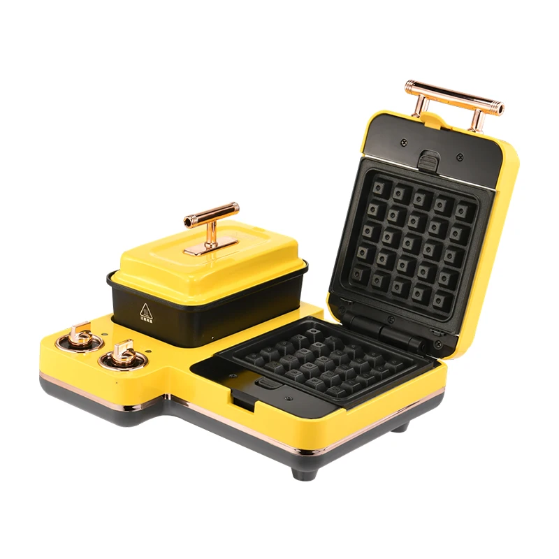 Многофункциональная сэндвич-машина для завтрака 3 в 1