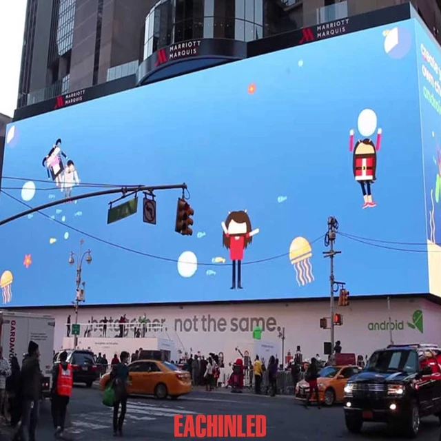 
P8 Outdoor LED Billboard for Highway Street DOOH Advertising LED Wall Large LED Display 