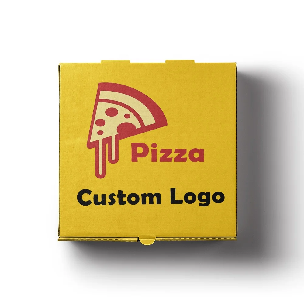 Manufacturers 33 cm Wholesale Price Packaging Carton Emballage Boite Pizza 33 Custom Print Boites Pizza 33x33 12 Inch Pizza Box