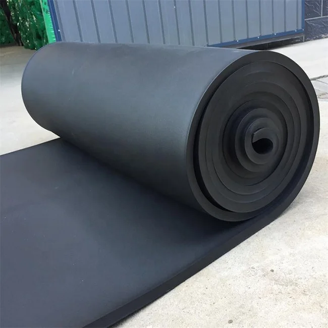 Spot Sales Aluminum Foil Sound Insulation Rubber-plastic Sponge Board Self-adhesive Sound Insulation Nitrile Rubber Foam Board