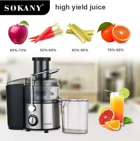 4 in 1 stainless steel juicer Mixer PC food grade cup Multi purpose Mixer LED indicator juicer grinder blender SK-4009