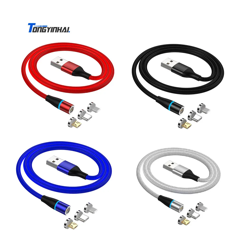 cheap Tongyinhai factory mobile phone use original micro usb cables fast charging 3 in 1 charger cable for samsung xiaomi Oppo