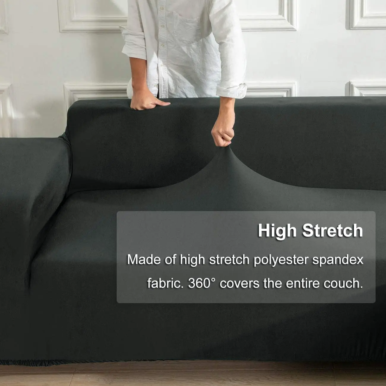 Высококачественный легко устанавливаемый роскошный секционный Бархатный Чехол 2022 для l-образного дивана