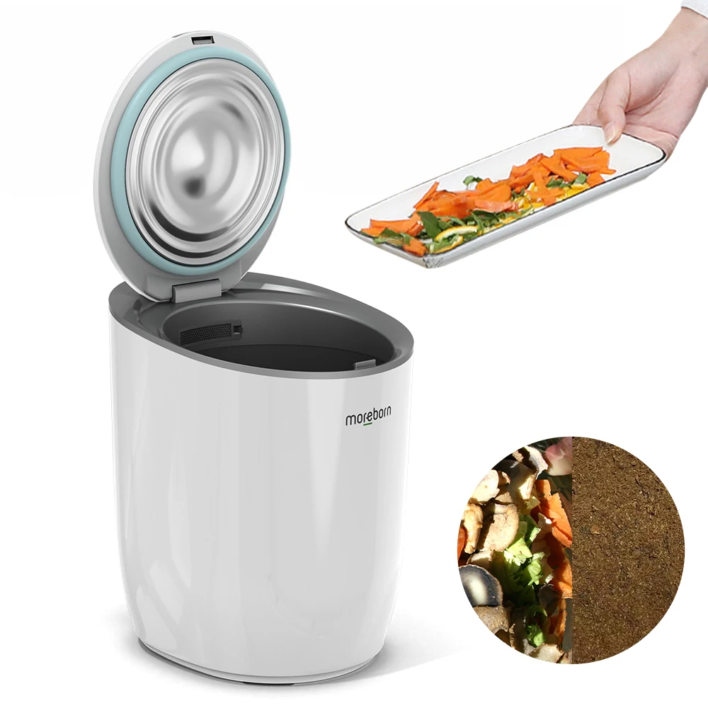 Smart Compost Bin Kitchen Trash Can Electric Recycling Bin Food Waste Composter Garden Food Recycling