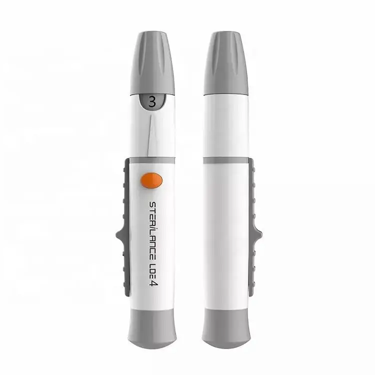 Reusable Portable Home Use Safety Painless Glucose Meter Partner Blood Lancing Device Lancet Pen