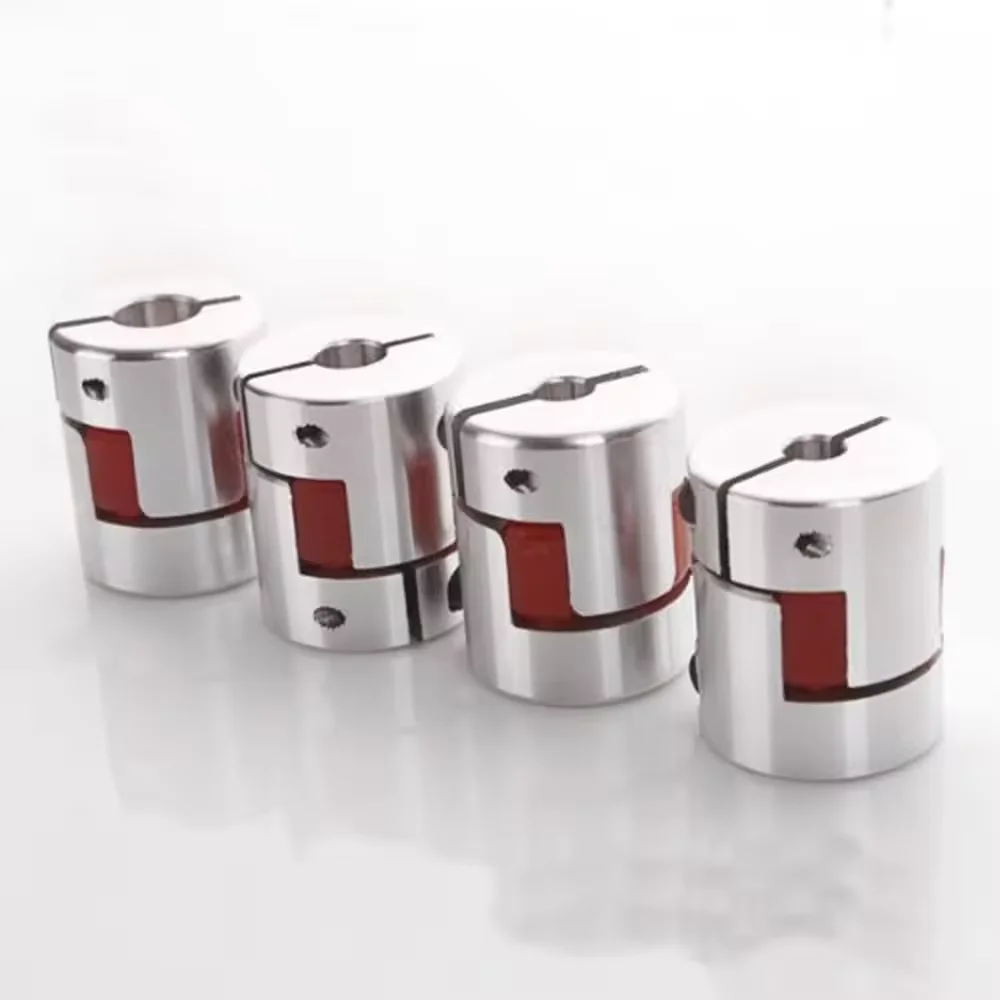 High Quality Coupler Aluminium Plum Flexible Shaft Coupling D25L30 Motor Connector Blank OEM Cutting Metal Acceptable ISO9001