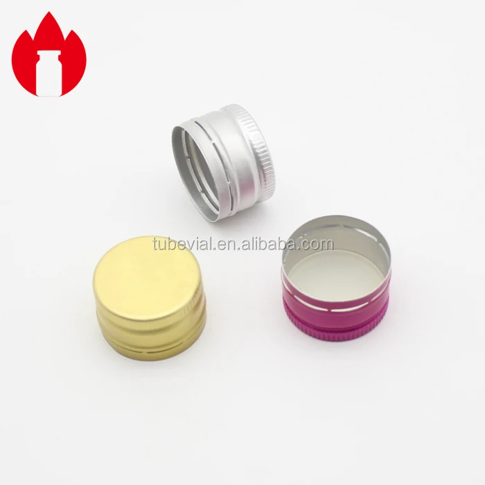 20mm 28mm Golden Theft-proofing Aluminum ROPP Cap Seal