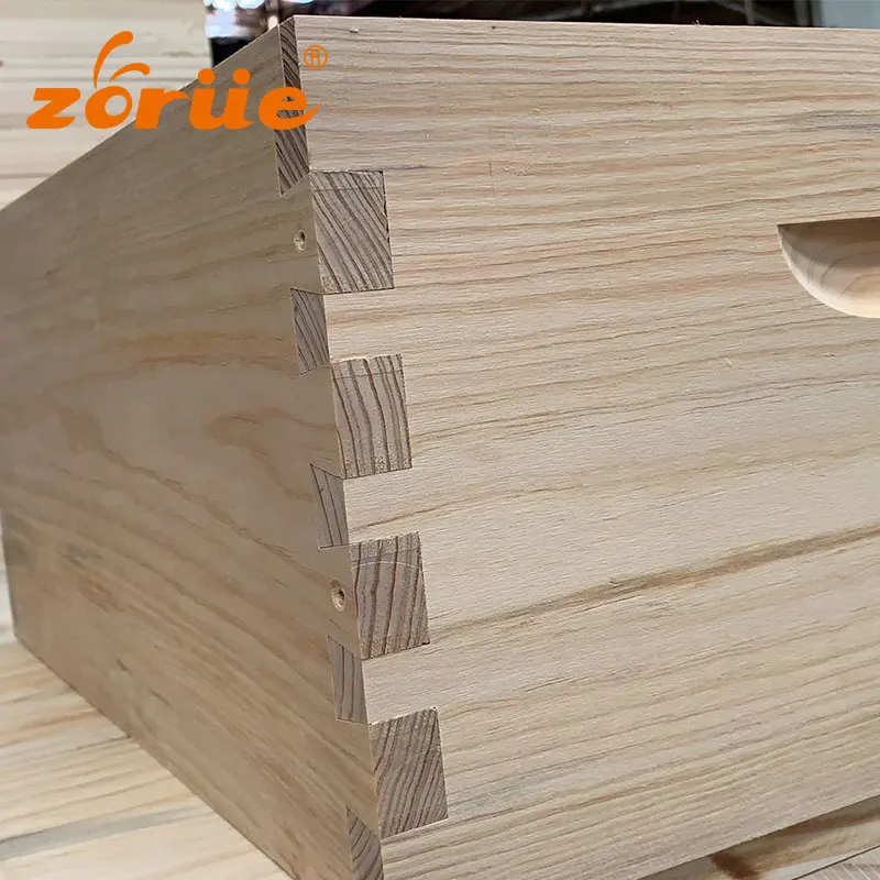 10 Frame Beehive Super and Deep Australia Beehive Box Deep Brood Box Dipped Includes Wooden Frames & Waxed Foundation