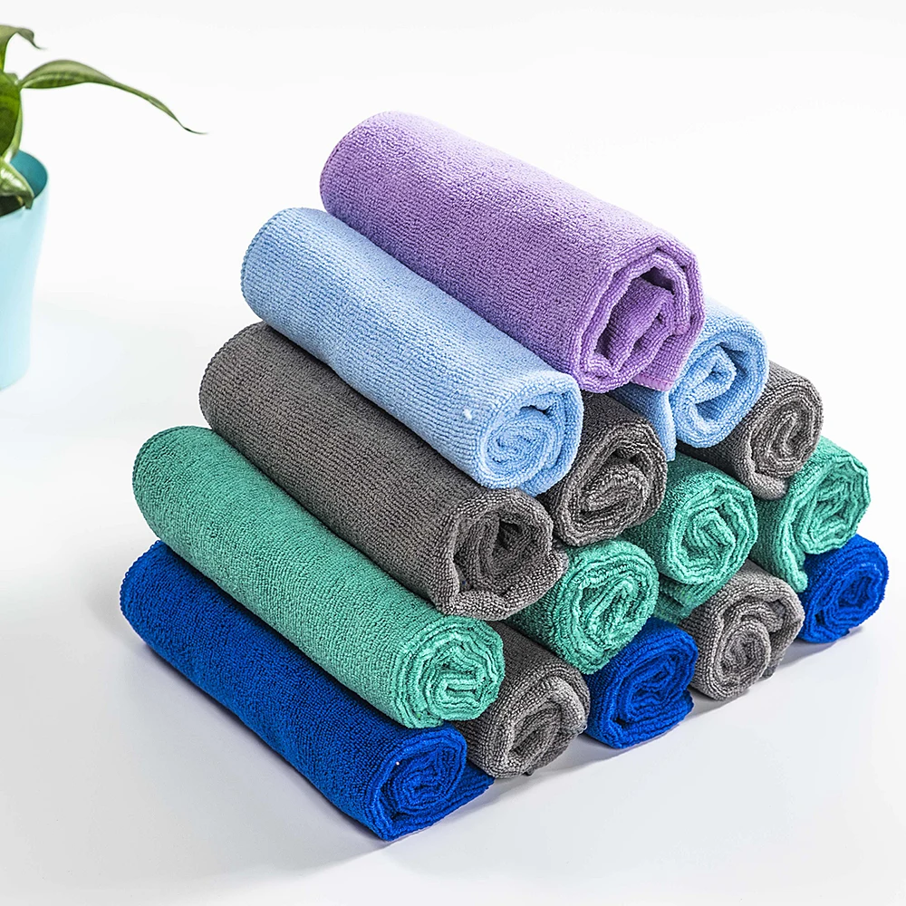 30X30 Microfiber Cleaning Cloth Hand Towel Tablets