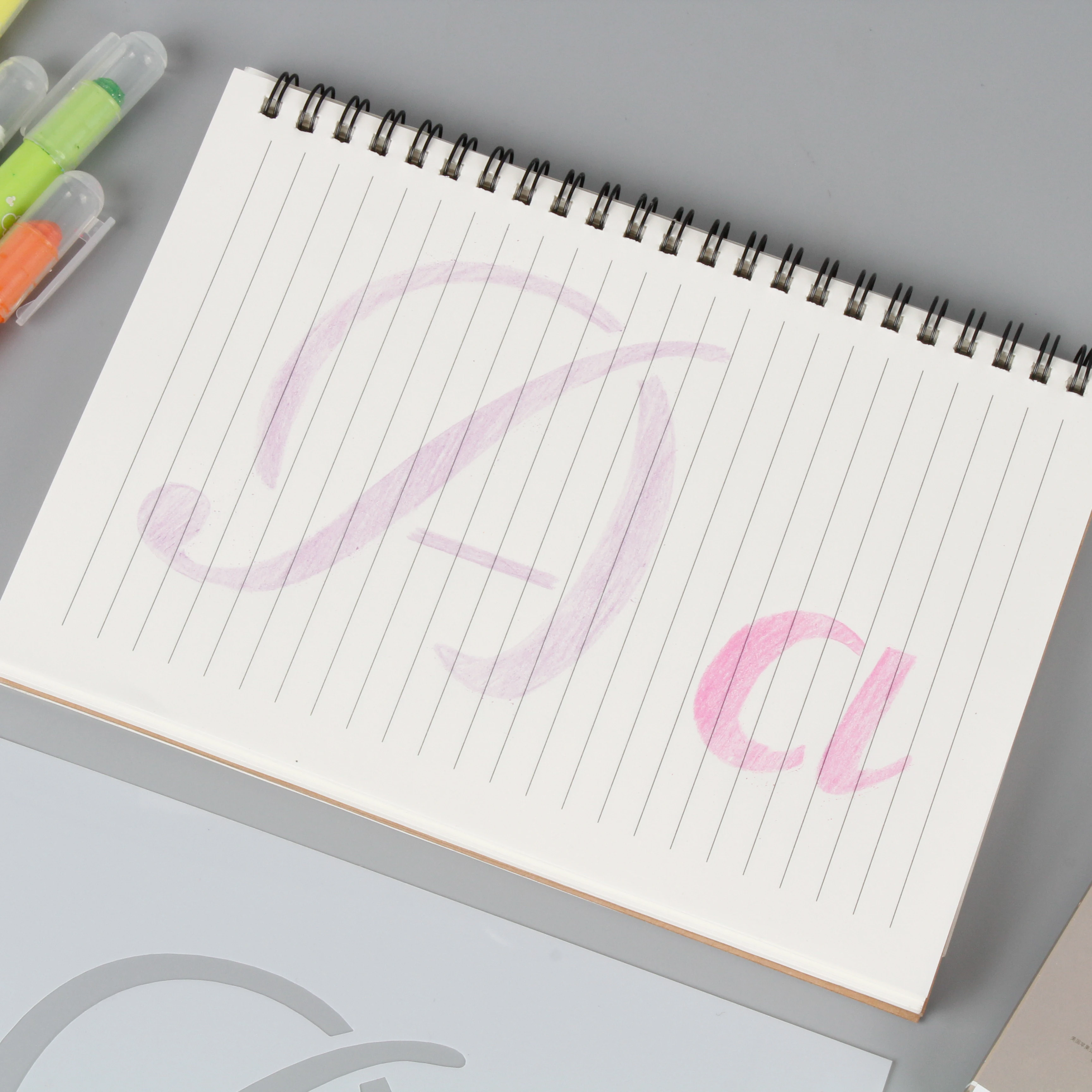 Mylar PET Plastic Drawing Template English Letter Number Painting Stencils Alphabet Painting Stencil