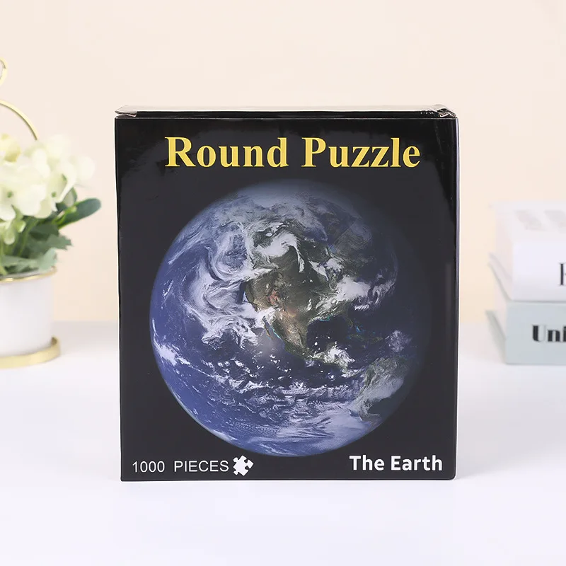 Beautiful Design Earth Moon Puzzle Rainbow Ddult Puzzle 1000 Pieces Of  Puzzlebrain Game Brain Burning Educational Toys