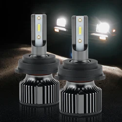 Bevinsee 10000LM 6000K Low Beam Kit H7 LED Headlights Bulbs Fits For Volkswagen Tiguan Limited 2017-2018