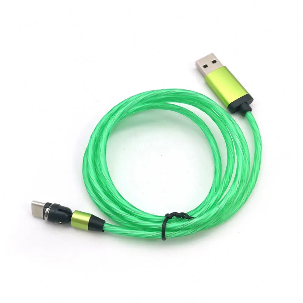 Wholesale 540 Rotation Magnetic Cable Multifunction 2.4A 3 In 1 Cell Phone Fast Charging Usb Data Android Magnetico 1M 2M