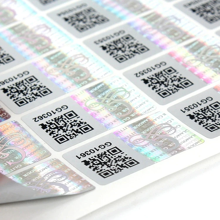 Self-Adhesive Dynamic Qr Code Anti-Counterfeiting Label Food Packaging Label