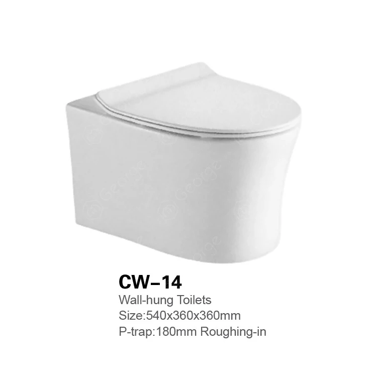 
Chaozhou wall-hung toilets WIth UF cover 