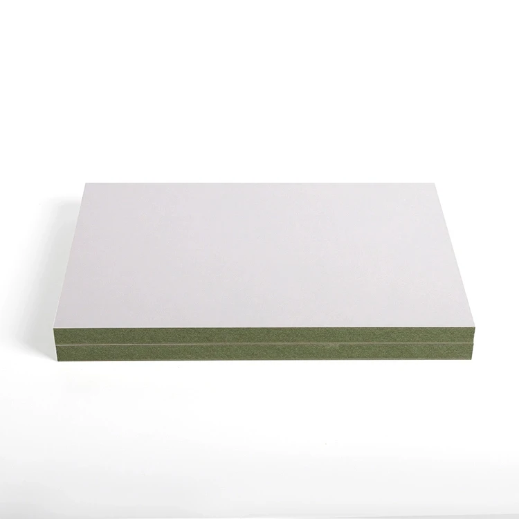 12 /15 /18 mm white melamine hmr green water resistant mdf board For Kitchen Cabinets Making