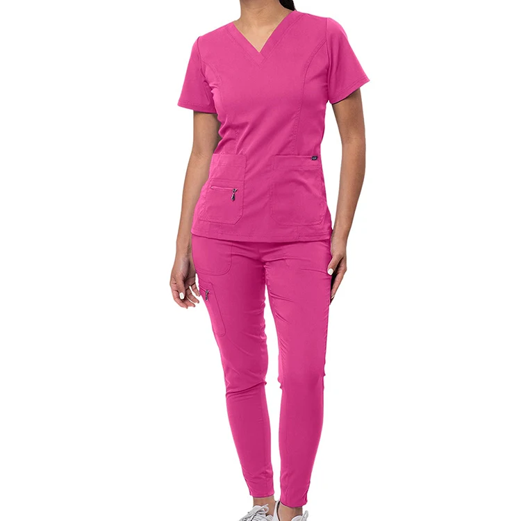 Design Your Own Scrubs Doctors Hospital Scrubs Dental Clinic Workwear Short Sleeve Work Suits Beauty Set Medical Uniform Scrub