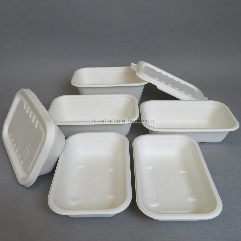 Биоразлагаемый Sugarcane Bagasse Punnet экологичный 100% композитный
