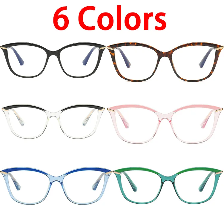 New Eyeglass Frame European And American Fashion Spring Leg Anti-Blue Light Mirror