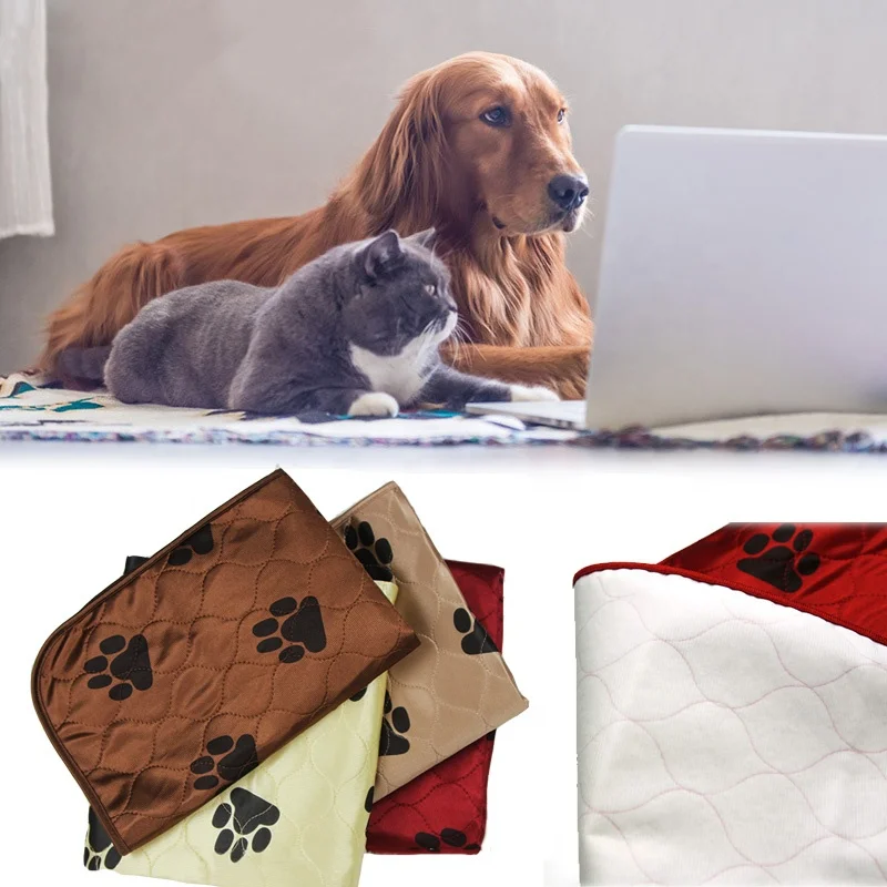 Wholesale OEM Reusable Diapers Washable Dog Puppy Pad Potty Pet Dog Pee Pad