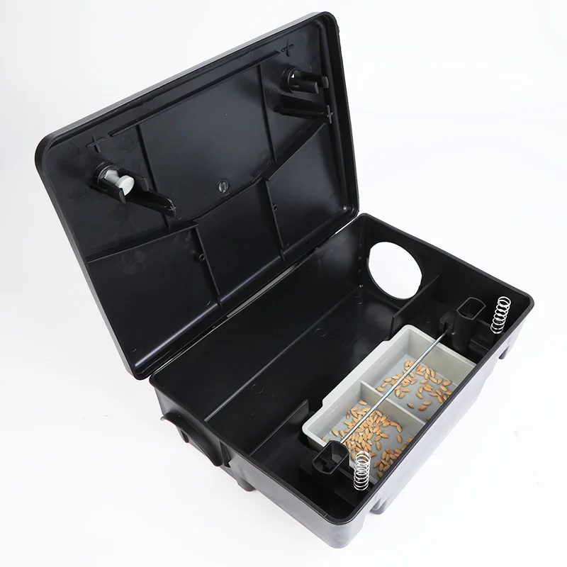 Wholesale Plastic Lockable Rat Bait Station for Traps, Bait Stations for Rats, Plastic Control Rat Bait Station Mouse Trap