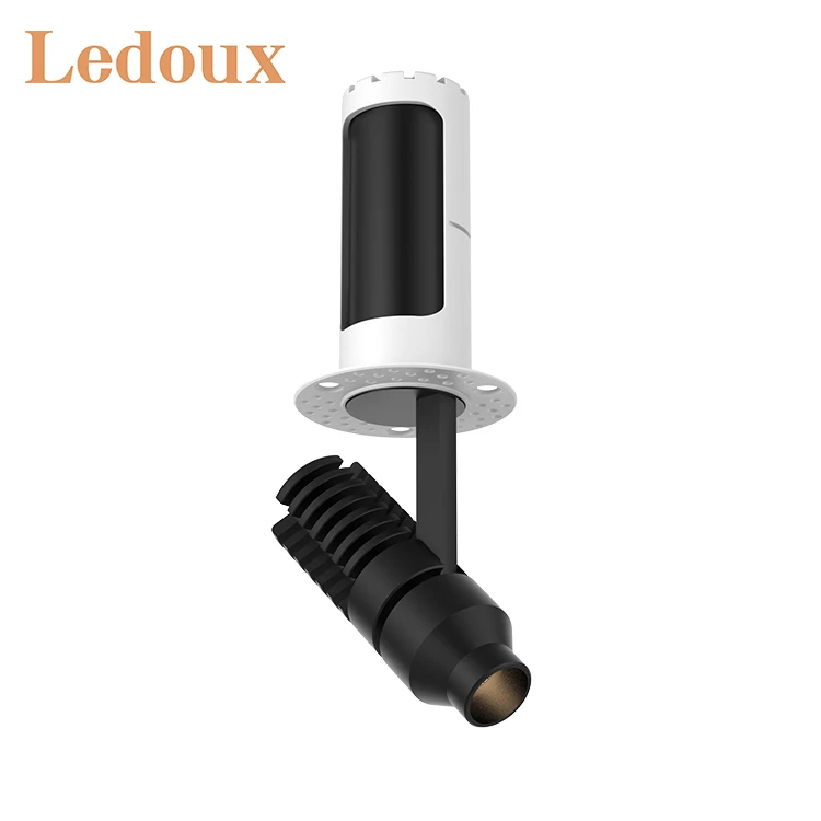 LEDOUX High End Antiglare Cri 90 Downlight Spotlight Showroom Hall Museum 8W LED Spot Light