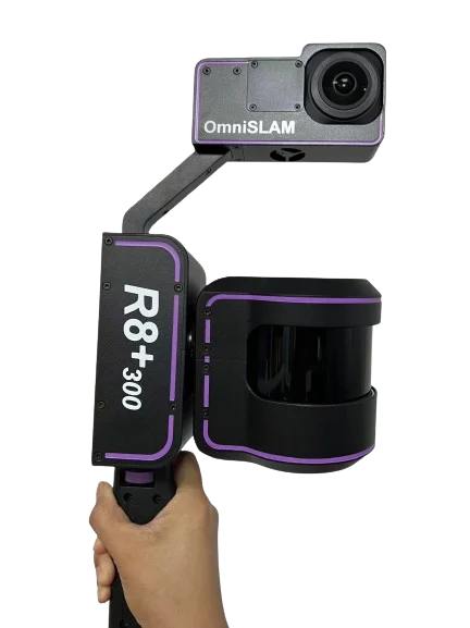 Super Intelligent Mobile 3D Laser Scanner SLAM Millimeter Level Rotating Single Lidar Industrial Mapping Surveying Point Cloud