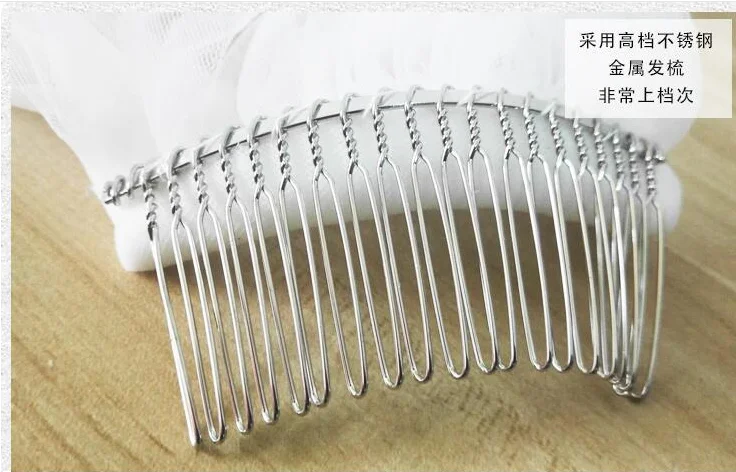 Hot sale Luxury Two-Layer Lace Wedding Veil with Pink Flowers 3.5 Meters Long Bridal Veils with Comb