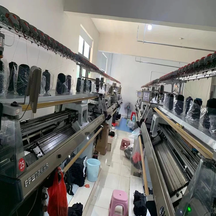 used Computerized Flyknit Shoe Upper Knitting Machine With 36inch