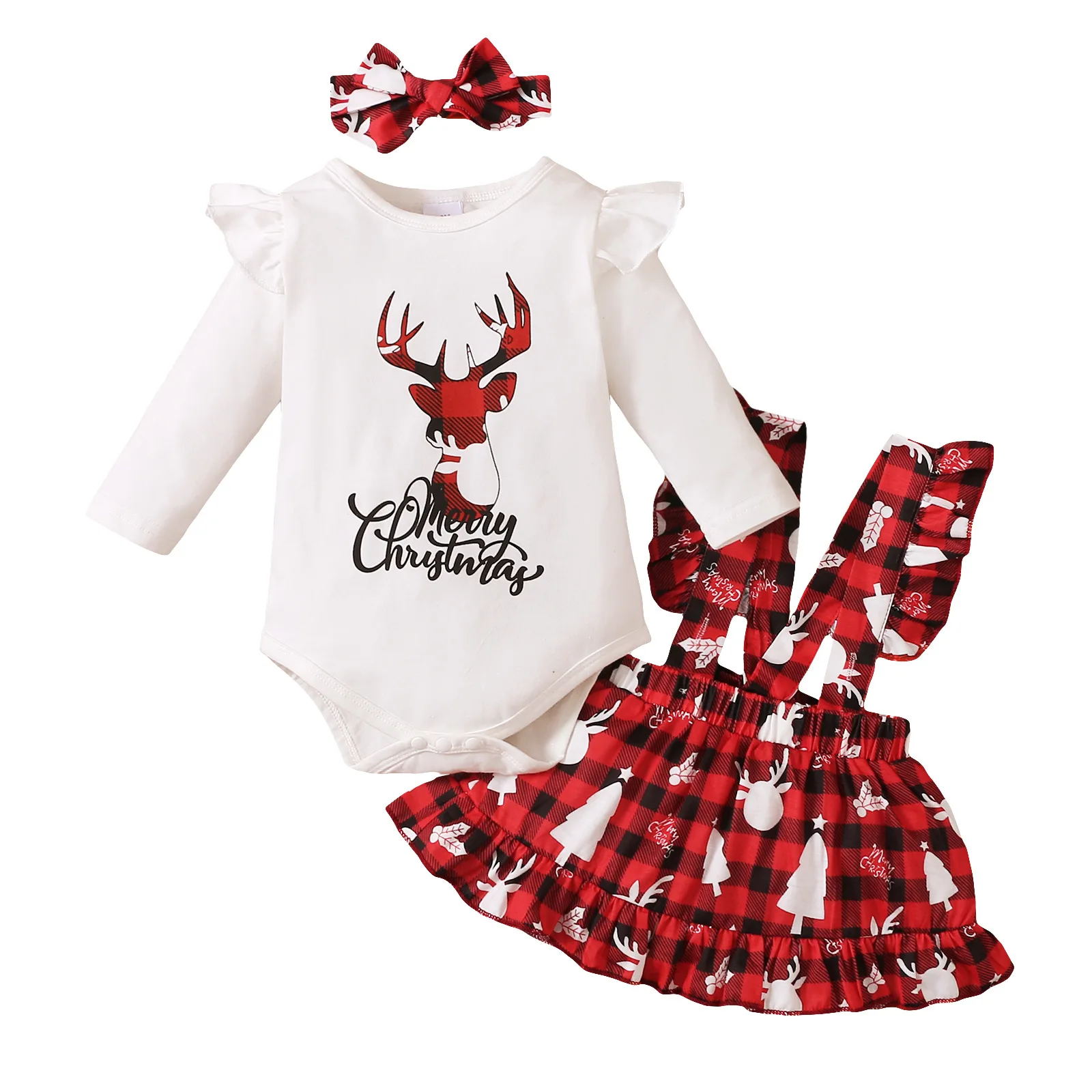 Christmas 2024 Baby Clothing Dress Costume Baby Girls 1st Birthday Puffy Dress Red Clothes Fashion Toddler Girls Clothes
