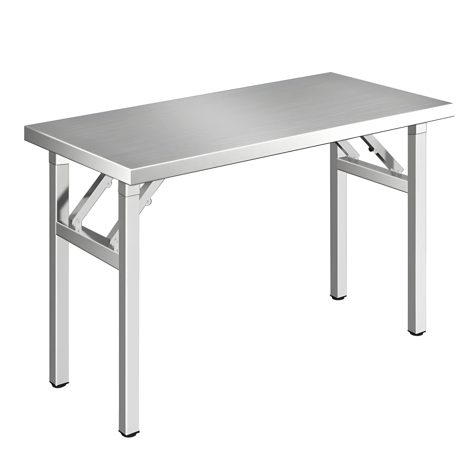 New design Stainless steel folding table lift portable food workbench barbecue stall promotion table working table