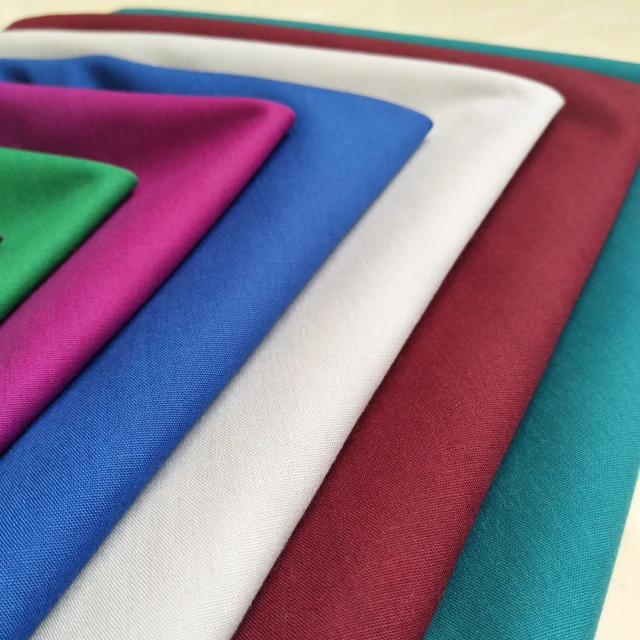 Hot sale 40S cotton poplin fabric for shirt