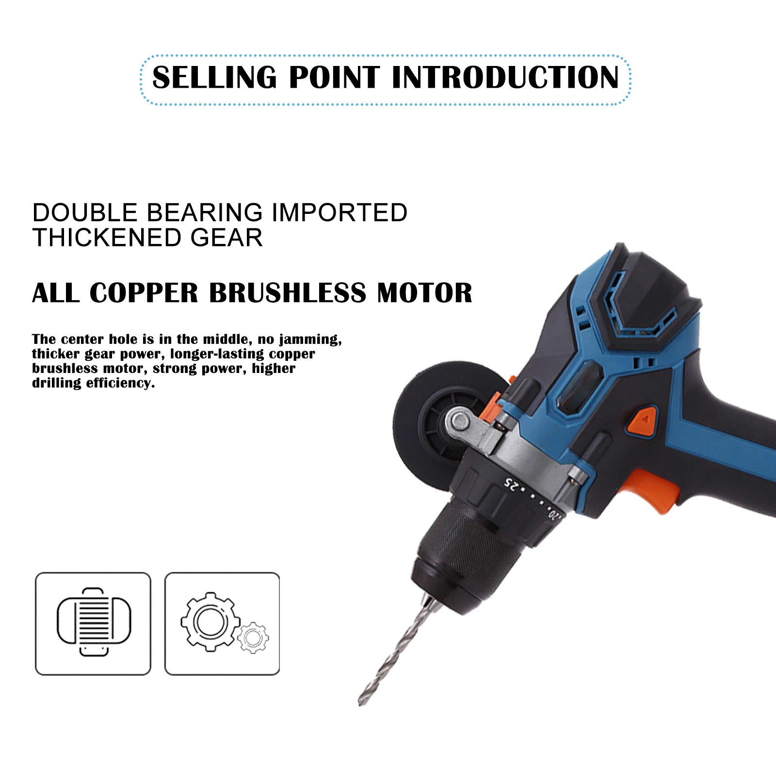 Industrial cordless drill screwdriver with hammer china hand tools cordless screwdriver 20v for screwing