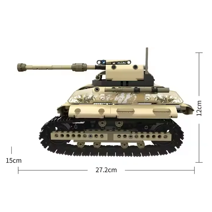 Light tracked tank Smart Brick Module 3.2