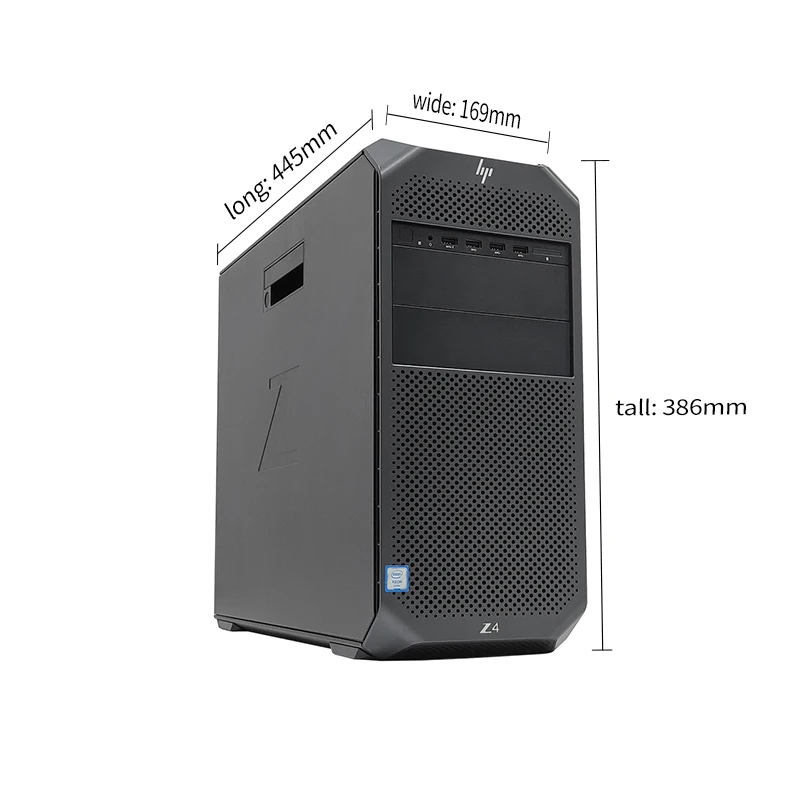Оригинальная рабочая станция Z4G4 компьютерная поддержка Intel Xeon W-2125 ЦП сервер Tower-HP Z4 G4 б/у ПК рабочие