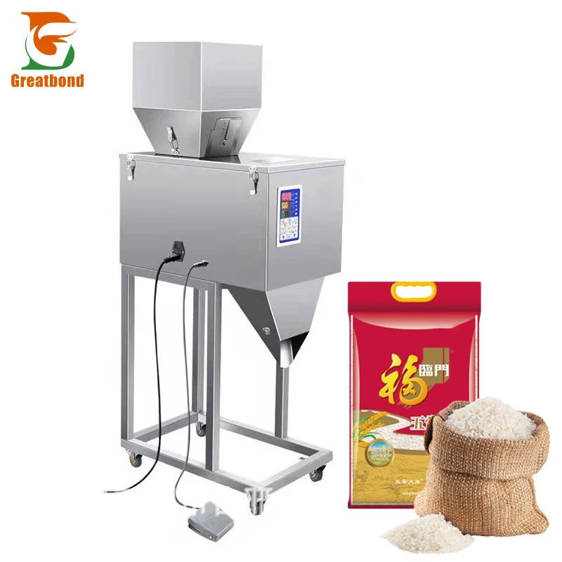 Hot Sale Food Tea Powder Tablet Beans Spice Automatic Digital Control Bag Particle Grain Weighting Packaging Filling Machine