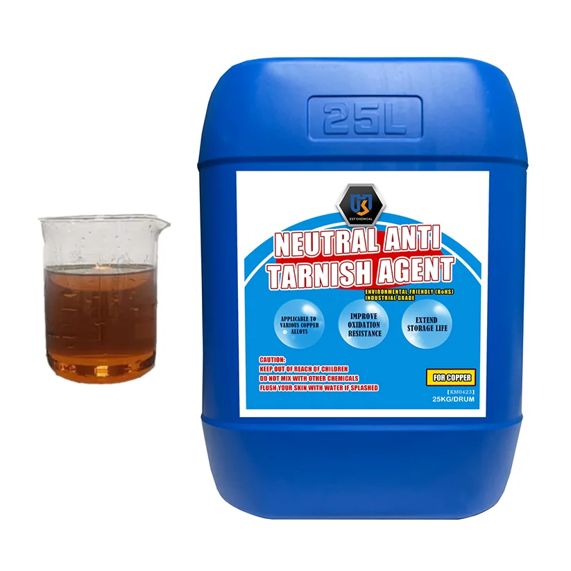 Copper brass anti tarnish agent rust proof chemical corrosion inhibitor