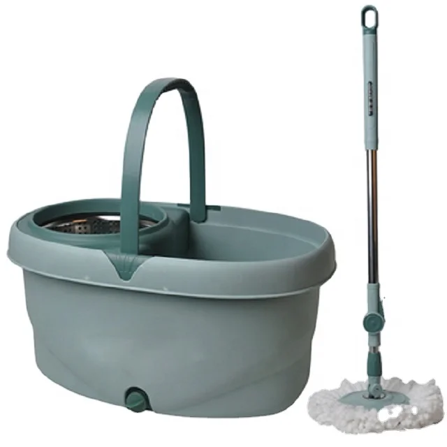 Wholesale customized microfiber aluminum removable rotating mop for parlour