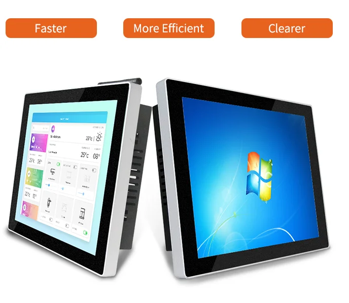 15'Intel  Celeron N2840 desktop touch screen computer all in one Panel PC