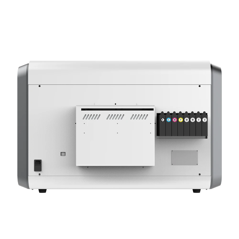 CALCA Digital Industry UV Printer A3 LED UV Flatbed Printer for T-shirt Phonecase Bottles Glass Metal Acrylic Wood US Stock