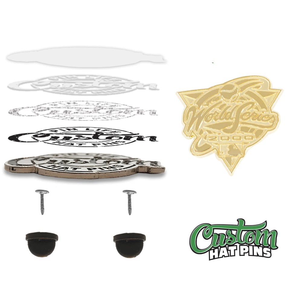 Manufacturer Customize Designs Sports Helmet Enamel Pins Lapel Pin Badge Brooch Custom baseball club logo Lapel fitted hat Pins