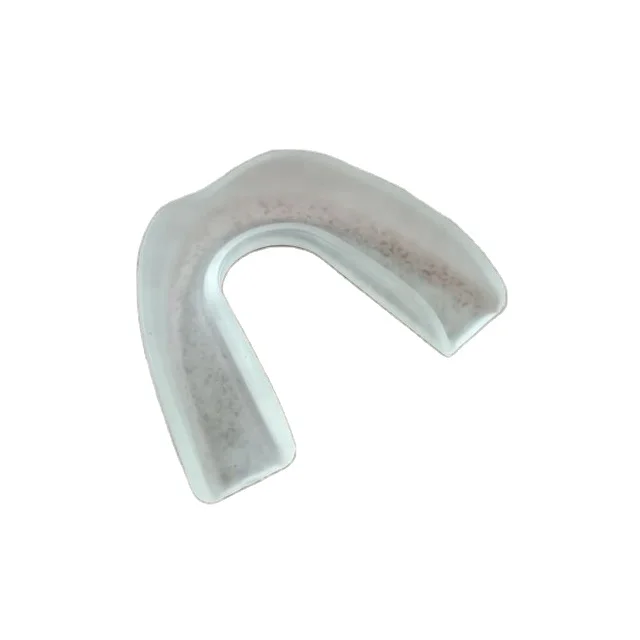 Unisex Single Mouth Guard for Boxing and Dental Care Custom Logo Sports Protection by Soft Rubber and Plastic Teeth Protector
