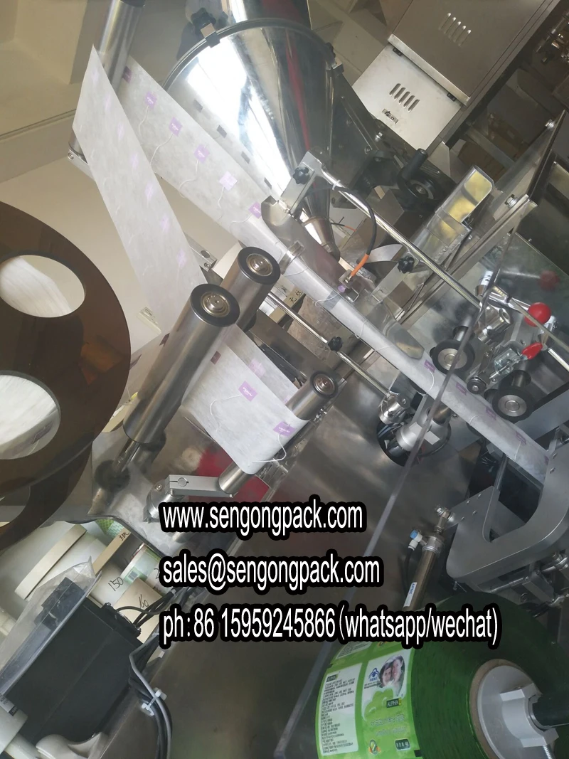 C23DX flat filling machine for peppermint tea powder,tea machine different types of flavors pack