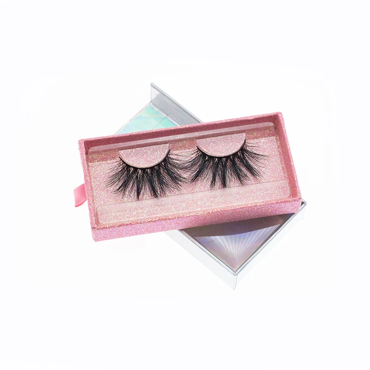
Lashes Wholesale Custom Diamond Lash Box Private Label Mink Eyelashes Packaging 3D Mink Eyelash 