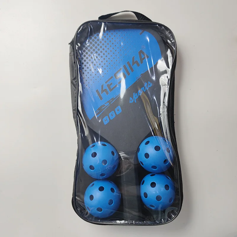Customized Logo Best Price Good Quality USAPA approved Carbon Fiber Pickleball Paddle Set