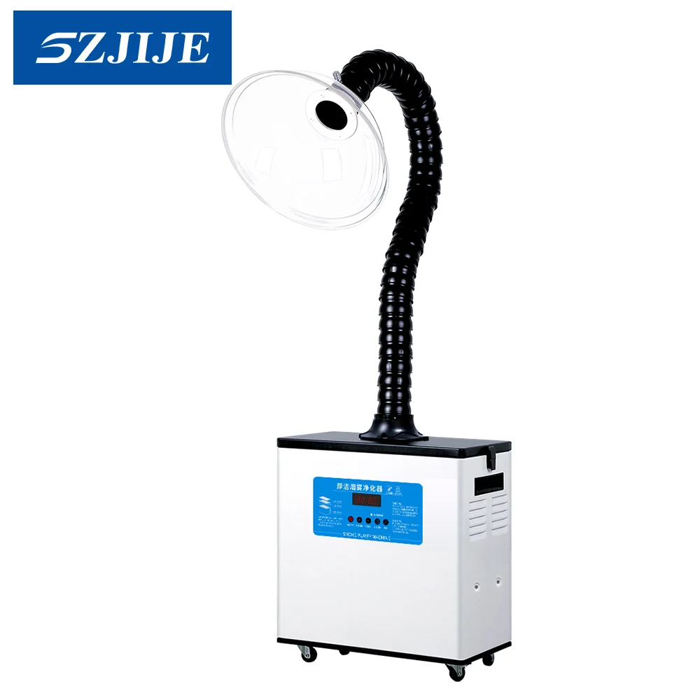 SZJIJE 100W Powerful Moxa Smoke Suction Machine Hair Salon Smoke Extractor Moxibustion Fume Extractor