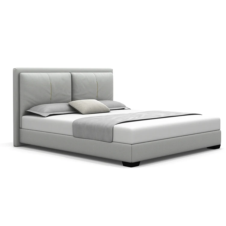 Modern Beauty Fabric Bed And Cheapest Price Exclusive Design Cushion Headboard With Adult Bed