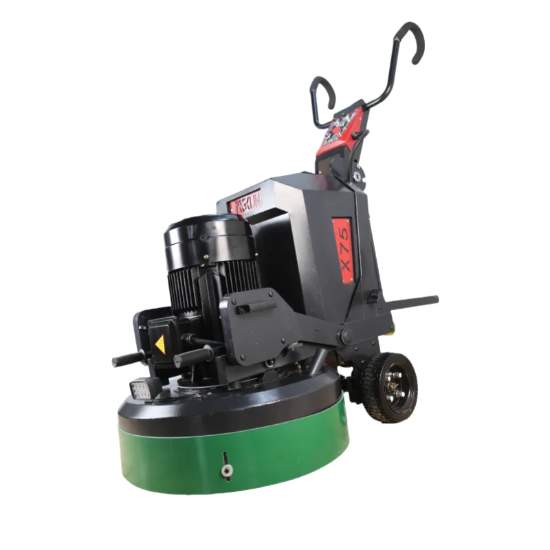 X75 Automatic Fine Grinding Concrete Floor Grinder Easy-to-Operate Motor Core Component Various Construction Sites Used