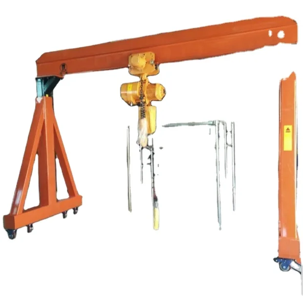 FACTORY DIRECT SALE LOW PRICE POPULAR mobile 5 tan gantry crane with CE